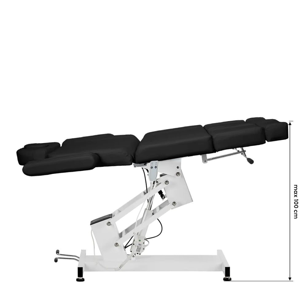 Sillón Estético Eléctrico Azzurro 706 1 Motor Pedi Negro - imagen 5
