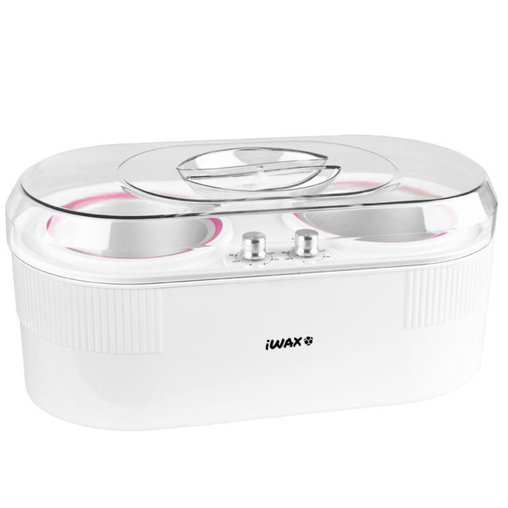 Calentador de Cera Olla iWax 2en1 400ml + 800ml 400W Blanco