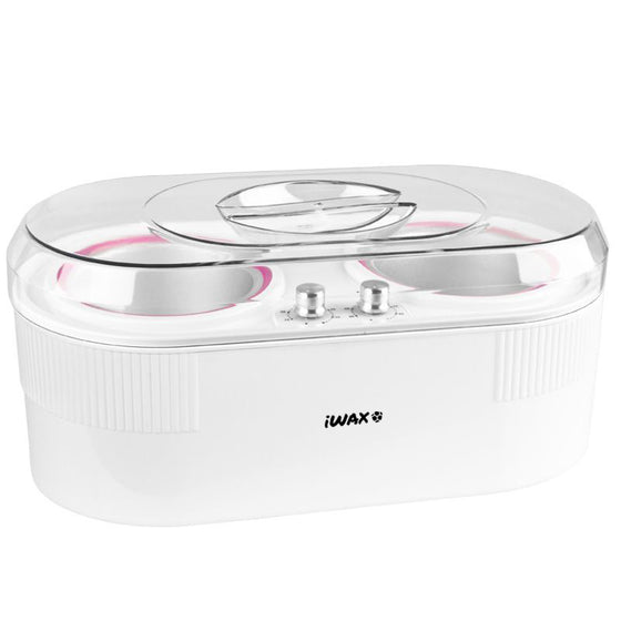 Calentador de Cera Olla iWax 2en1 400ml + 800ml 400W Blanco
