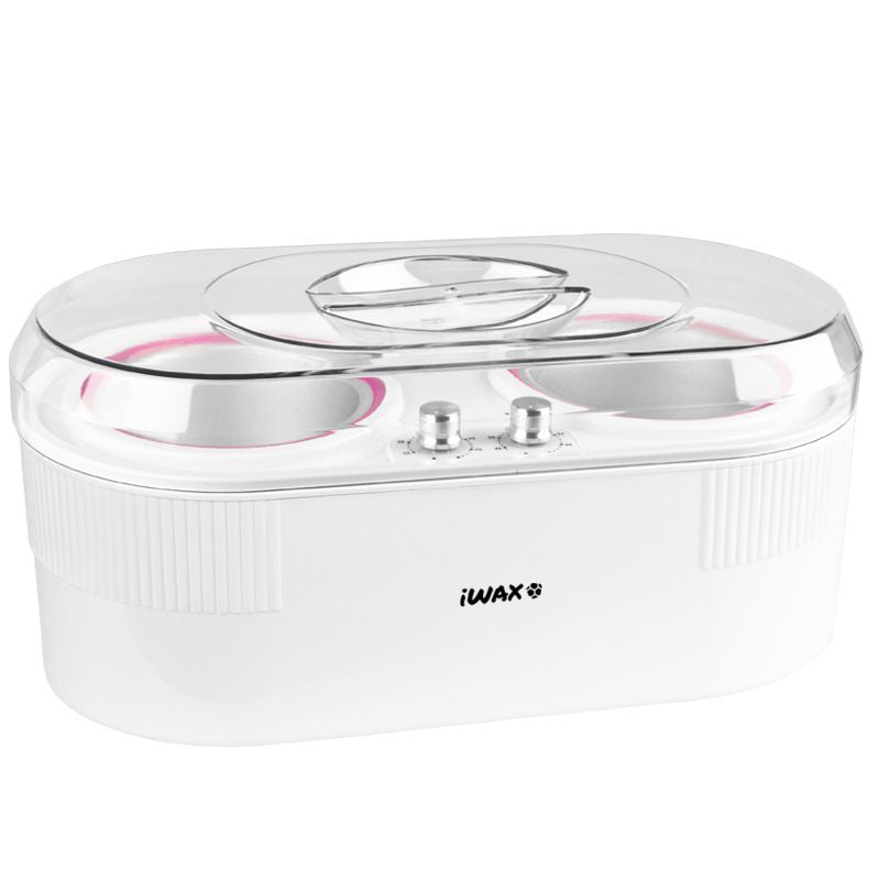 Calentador de Cera Olla iWax 2en1 400ml + 800ml 400W Blanco