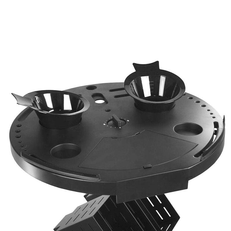 Mesa Auxiliar de Peluquería Gabbiano 188 Timer Negro - imagen 4