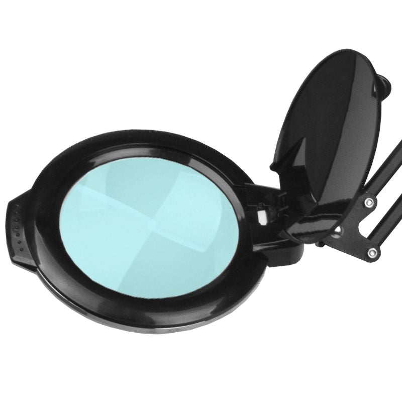 Lámpara lupa SMD LED Glow Moonlight 8013 5D de Mesa Negro 2