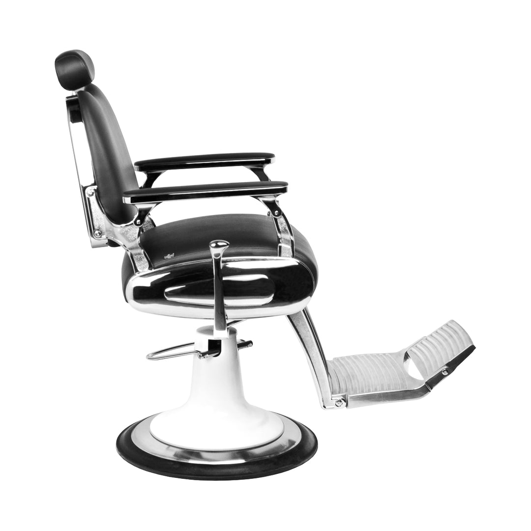 Sillón de Barberia Gabbiano Moto Style Negro - imagen 2