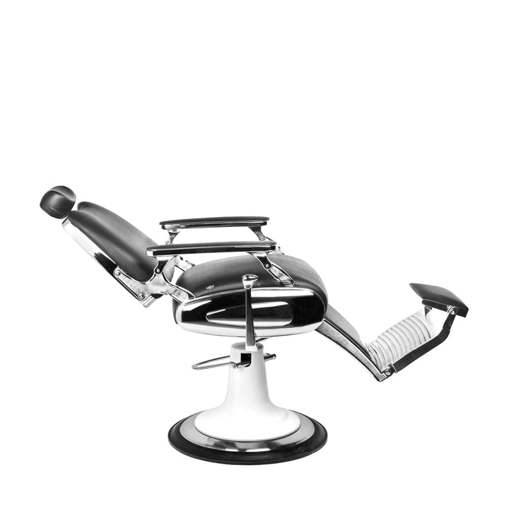 Sillón de Barberia Gabbiano Moto Style Negro - imagen 3