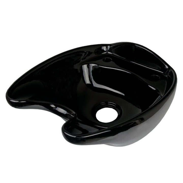 Lavabo Cerámico para Lavacabezas Gabbiano Negro