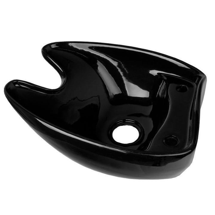 Lavabo Cerámico para Lavacabezas Gabbiano Negro - imagen 2