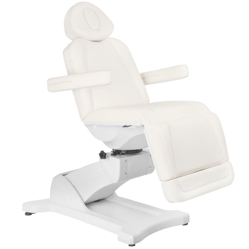 Sillón Estético Eléctrico Azzurro 869A 4 Motores Giratorio Blanco - imagen 13