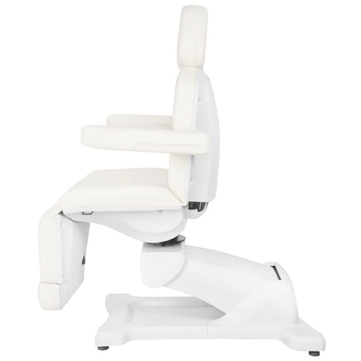 Sillón Estético Eléctrico Azzurro 869A 4 Motores Giratorio Blanco - imagen 8