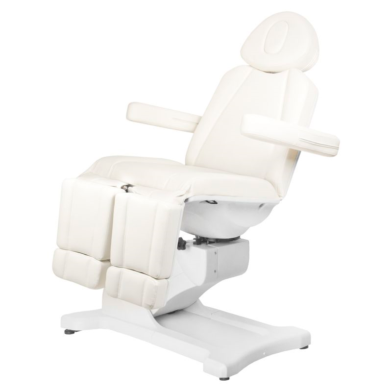 Sillón Estético Eléctrico Azzurro 869AS 5 Motores Pedi Giratorio Blanco - imagen 10