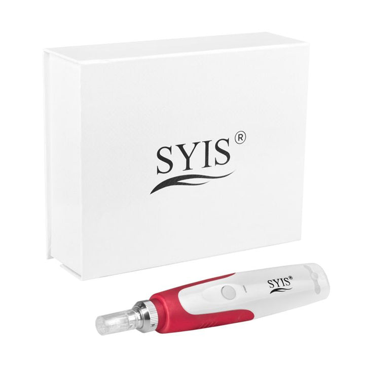 Microneedling Pen Syis 03 Blanco-Rojo - imagen 2