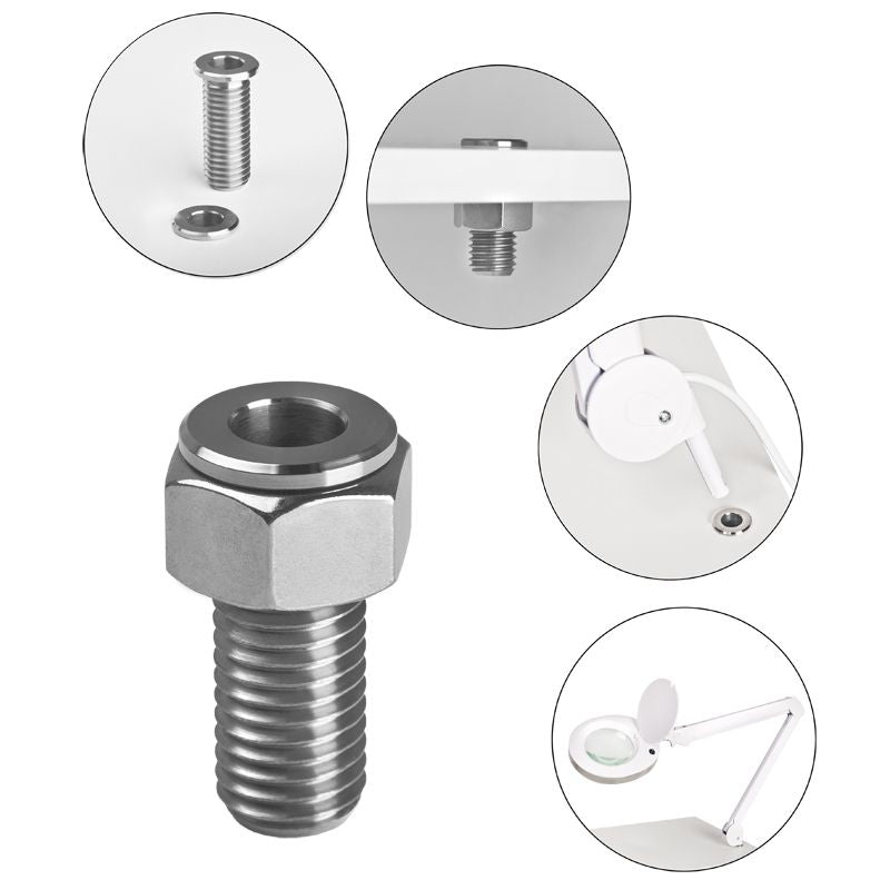 Soporte para Lámpara Lupa Inox