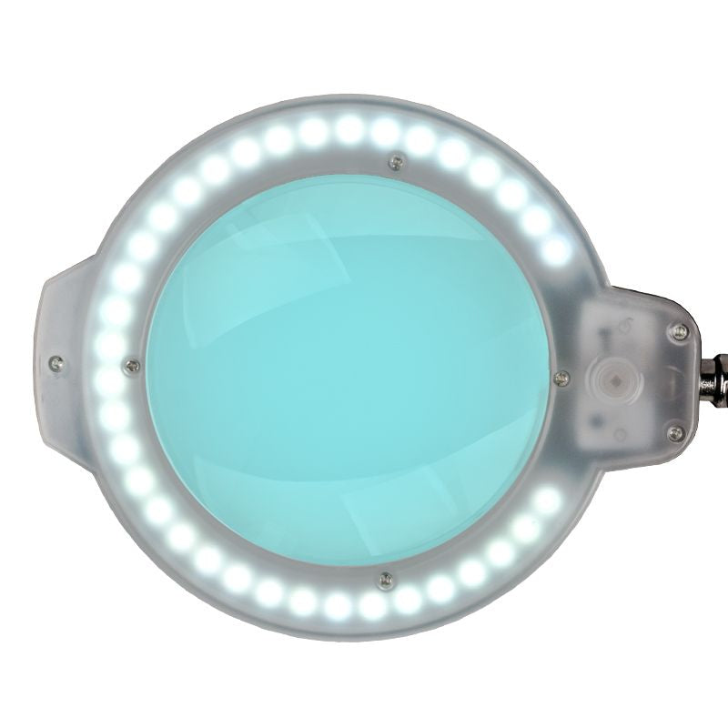 Lámpara lupa SMD LED Glow Moonlight 8013 5D de Pie Negro