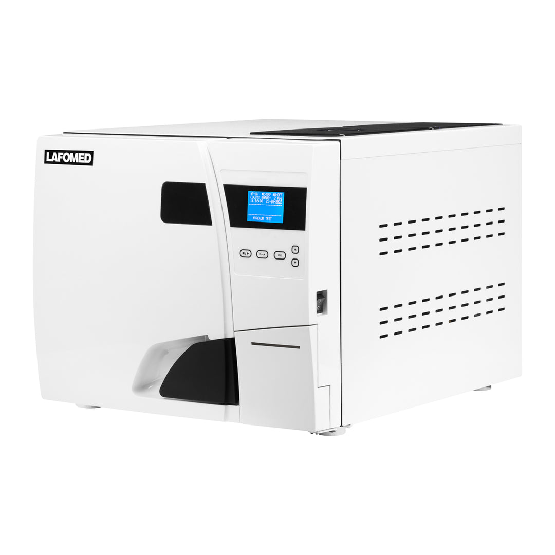 Autoclave Lafomed Premium Line LFSS18AA LCD con Impresora 18 L Clase B Médica