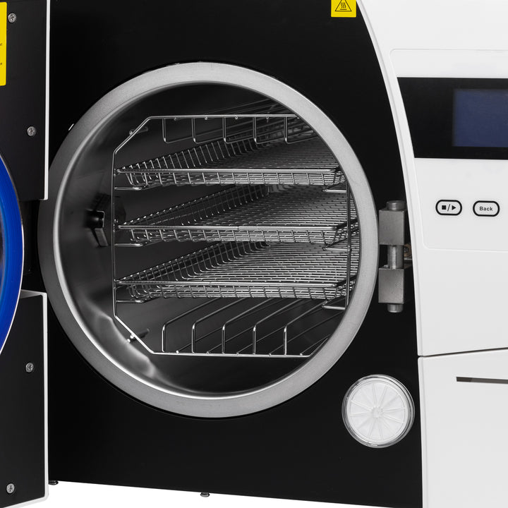 Autoclave Lafomed Premium Line LFSS23AA LCD con impresora 23 L clase B médica 7