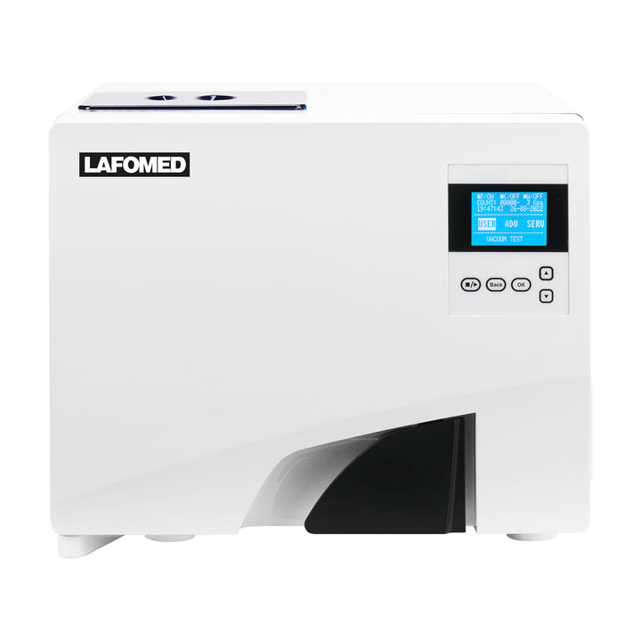 Autoclave Lafomed Premium Line LFSS08AA LCD con impresora 8 L clase B médica 2
