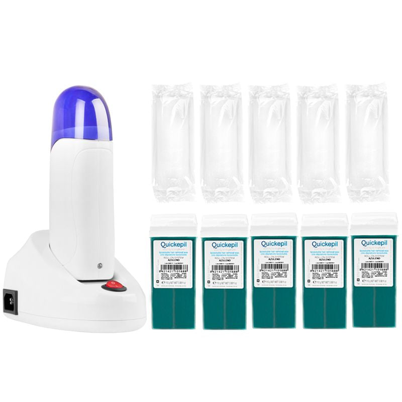 Calentador de Cera Set Cartucho Mono 40W con Cera y Bandas