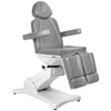Sillón Estético Eléctrico Azzurro 869AS 5 Motores Pedi Giratorio Gris