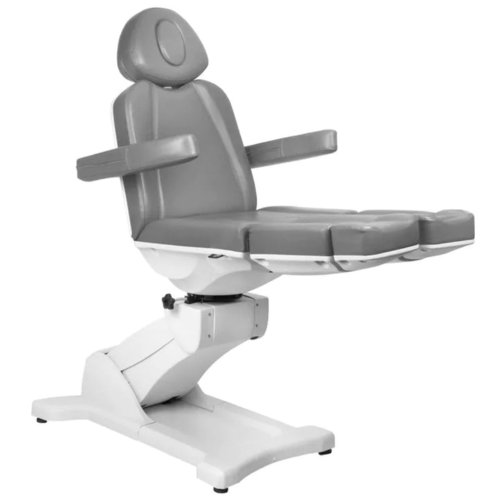 Sillón Estético Eléctrico Azzurro 869AS 5 Motores Pedi Giratorio Gris - imagen 7