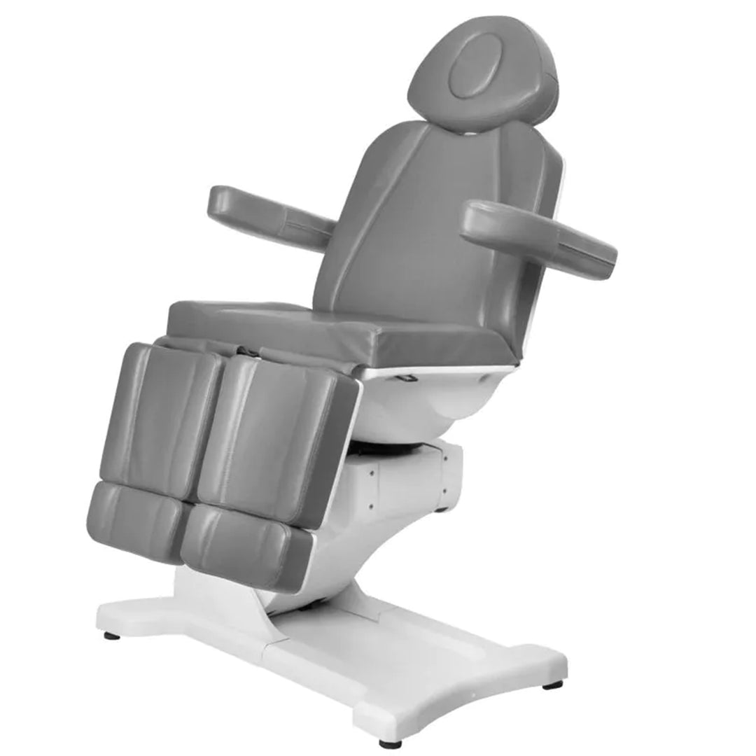 Sillón Estético Eléctrico Azzurro 869AS 5 Motores Pedi Giratorio Gris - imagen 9