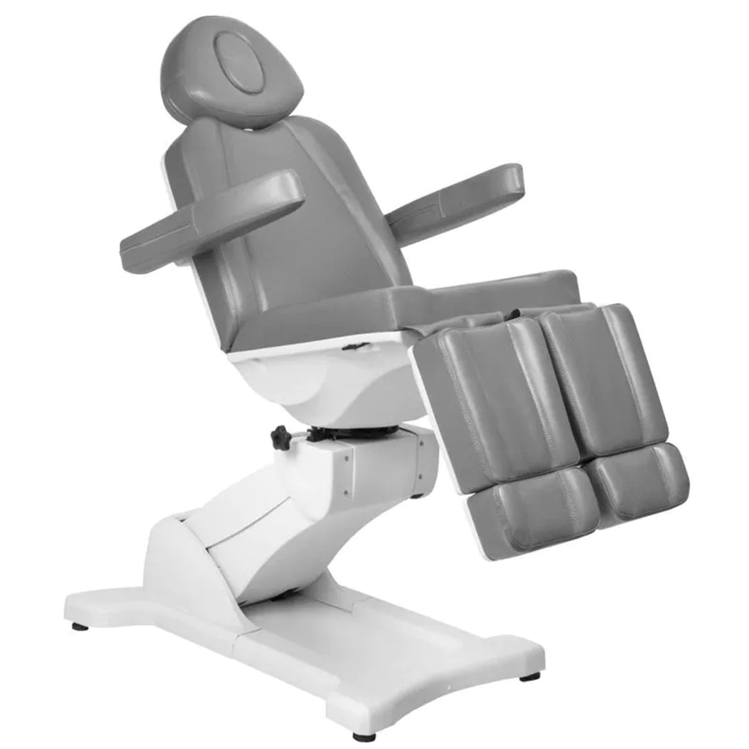Sillón Estético Eléctrico Azzurro 869AS 5 Motores Pedi Giratorio Gris - imagen 12