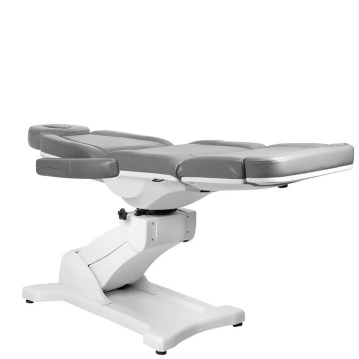 Sillón Estético Eléctrico Azzurro 869A 4 Motores Giratorio Gris - imagen 5