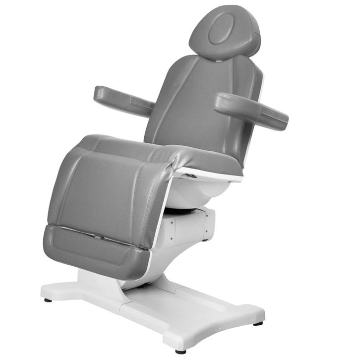 Sillón Estético Eléctrico Azzurro 869A 4 Motores Giratorio Gris - imagen 6