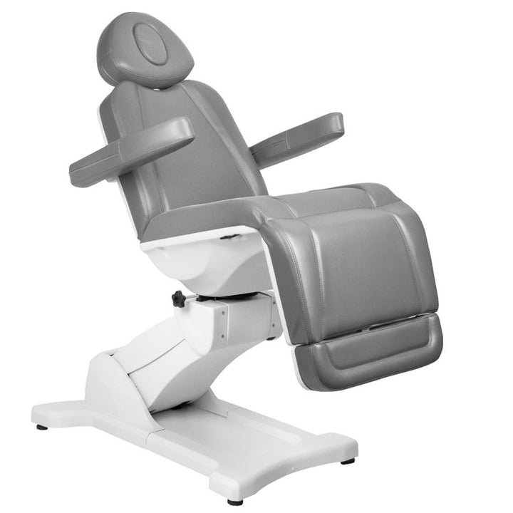 Sillón Estético Eléctrico Azzurro 869A 4 Motores Giratorio Gris - imagen 8