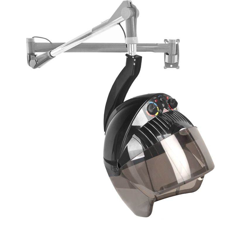 Secador de Casco Pared Gabbiano Centurion DVI-303W con Triple Velocidad Ionic Negro