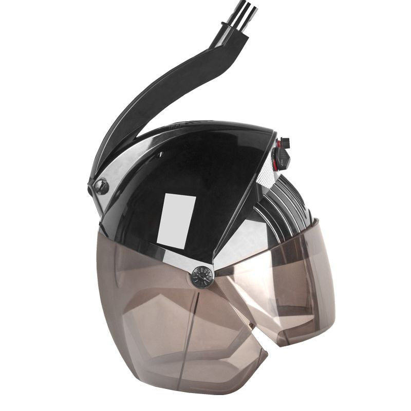 Secador de casco Gabbiano Centurion DVI-303W con brazo Triple Speed Ionic Negro