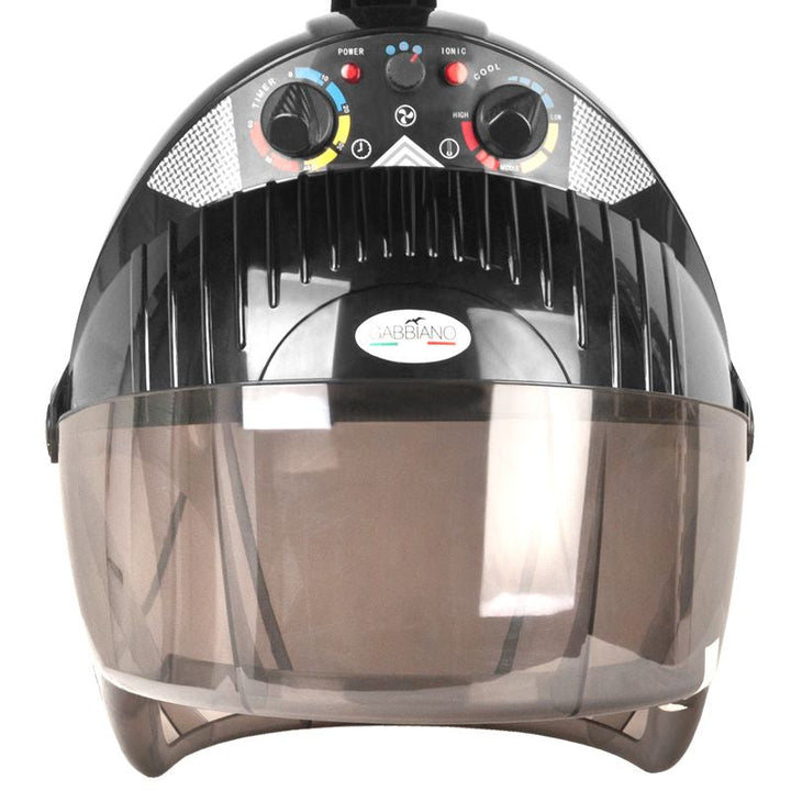 Secador de casco Gabbiano con brazo Centurion DVI-303W Triple velocidad Ionic Negro 5