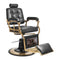 Sillón de Barberia Gabbiano Boss Negro