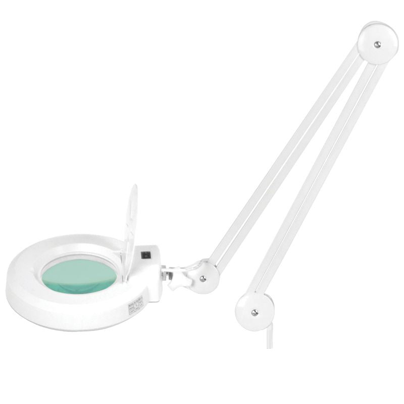 Lámpara lupa LED S5 5D de Mesa Blanco 2