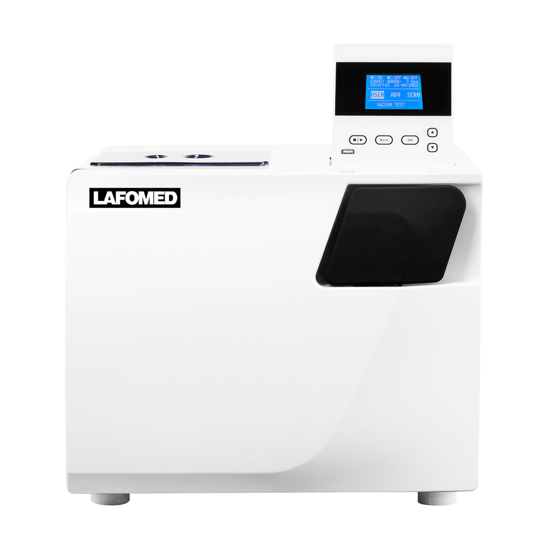 Autoclave Lafomed Compact Line LFSS08AC LCD con Impresora 8 L Clase B Médica - imagen 3