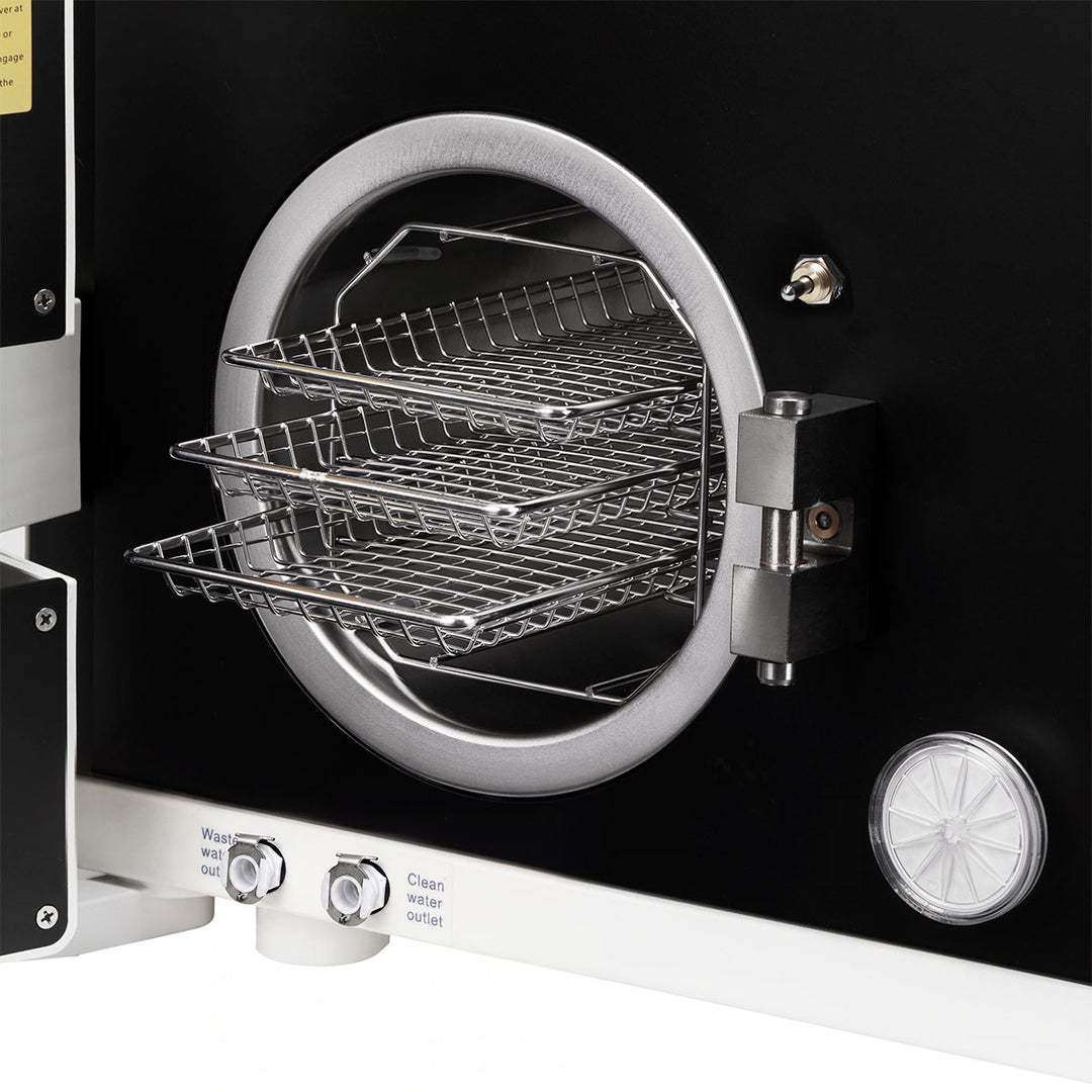 Autoclave Lafomed Compact Line LFSS08AC LCD con Impresora 8 L Clase B Médica - imagen 9