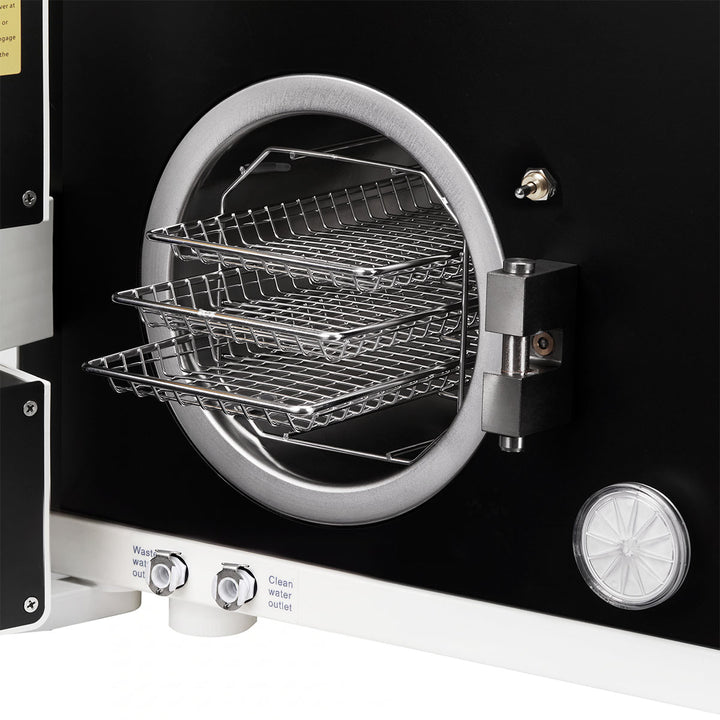 Autoclave Lafomed Compact Line LFSS08AC LCD con Impresora 8 L Clase B Médica - imagen 9