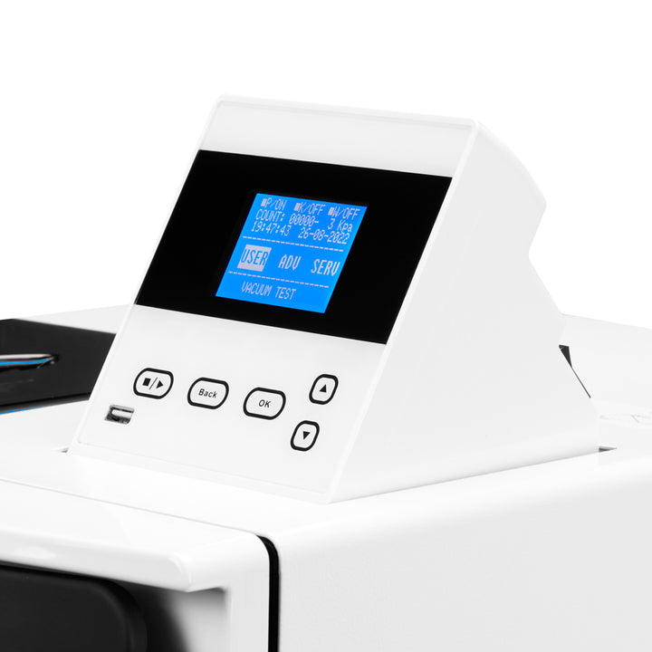 Autoclave Lafomed Compact Line LFSS12AC LCD con Impresora 12 L Clase B Médica - imagen 7