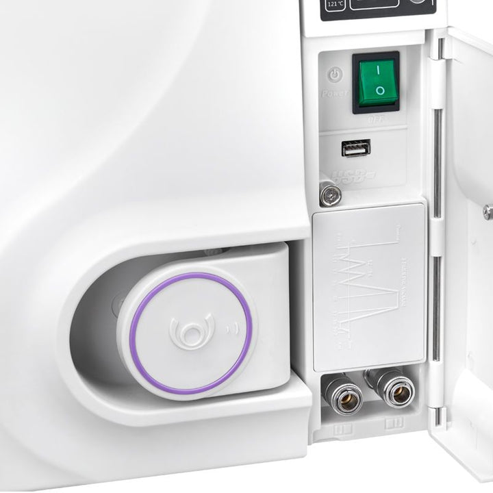Autoclave Woson Tanco 8 L tipo D con impresora clase B médica 7