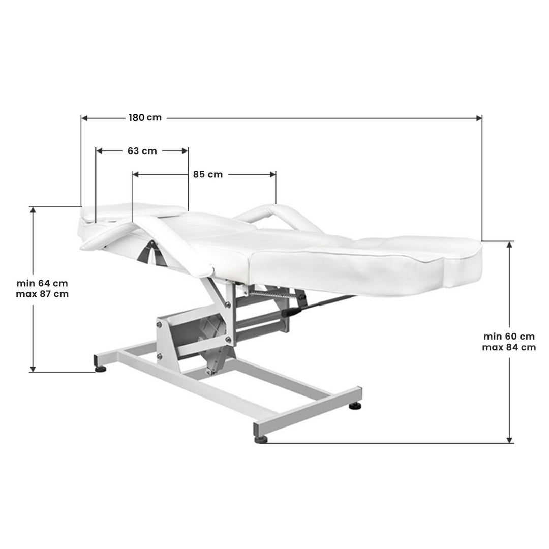 Sillón Eléctrico Azzurro 1 673AS Pedi Blanco 5