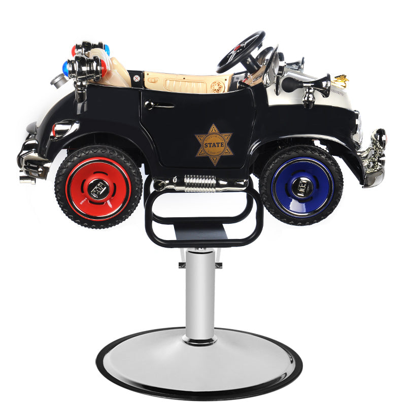 Sillón de peluquería infantil Coche Policía B082 - imagen 2