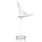 Lámpara LED con Trípode e Intensidad de Luz Ajustables Elegante 801L Blanca