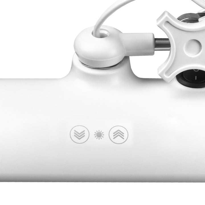 Lámpara LED con Trípode e Intensidad de Luz Ajustables Elegante 801L Blanca - imagen 8