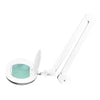 Lámpara Lupa LED 60 SMD 5D con Abrazadera Intensidad Ajustable Elegante 6028 Blanca
