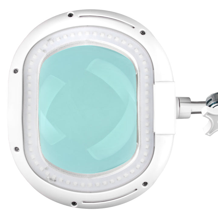 Lámpara Lupa LED 60 SMD 5D con Abrazadera Intensidad Ajustable Elegante 6028 Blanca - imagen 3