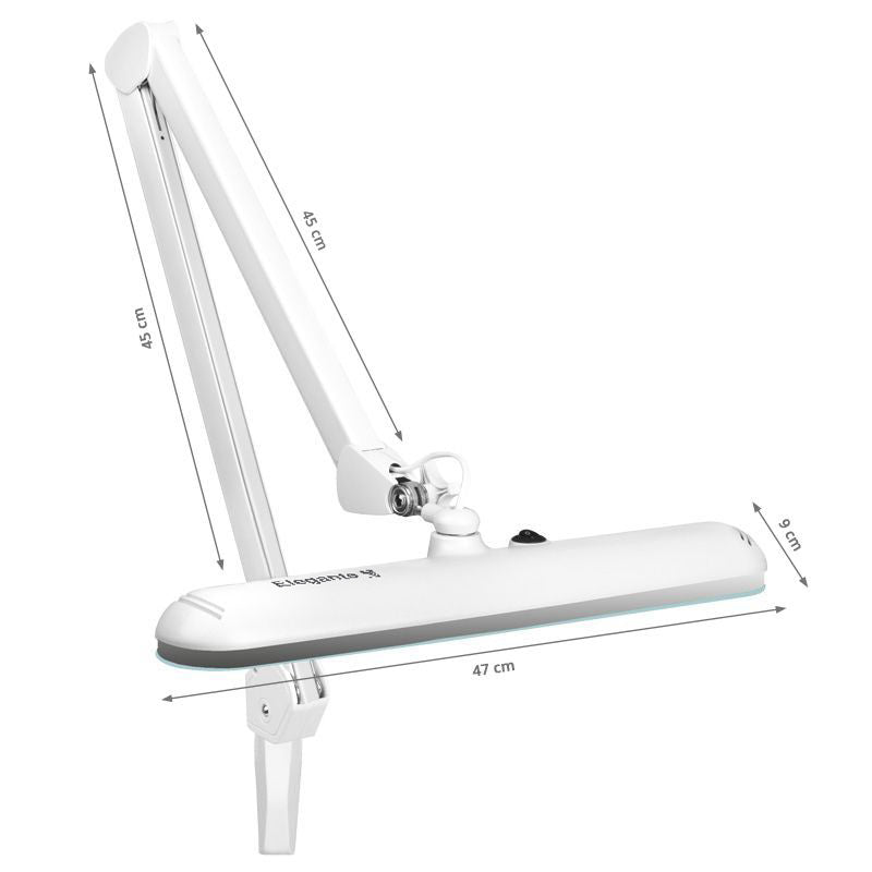 Lámpara LED con Abrazadera Elegante 801S Blanca - imagen 8