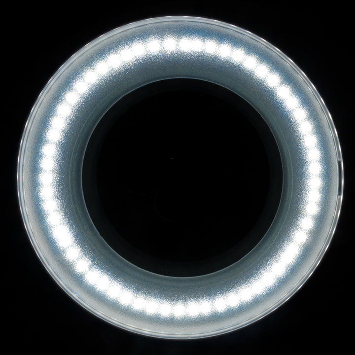 Lámpara Lupa LED 60 SMD 5D con Pie Elegante 6027 Blanca - imagen 4