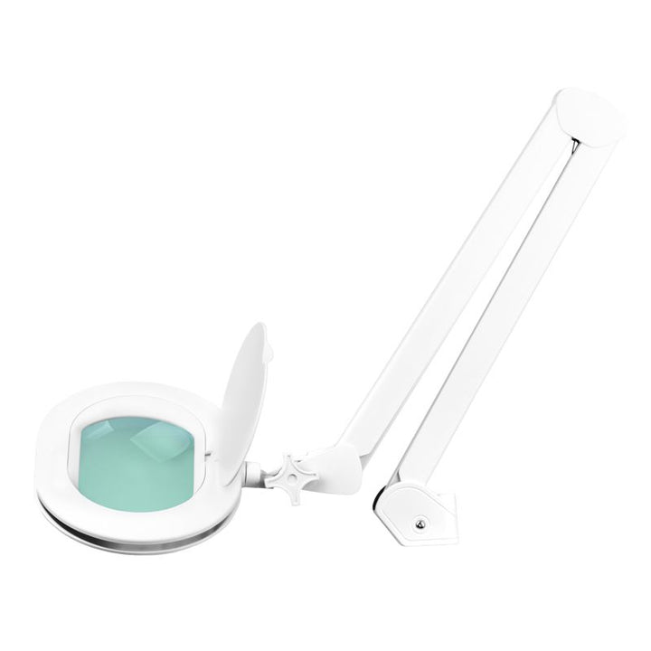 Lámpara Lupa LED 60 SMD 5D con Pie Intensidad Ajustable Elegante 6028 Blanca - imagen 2
