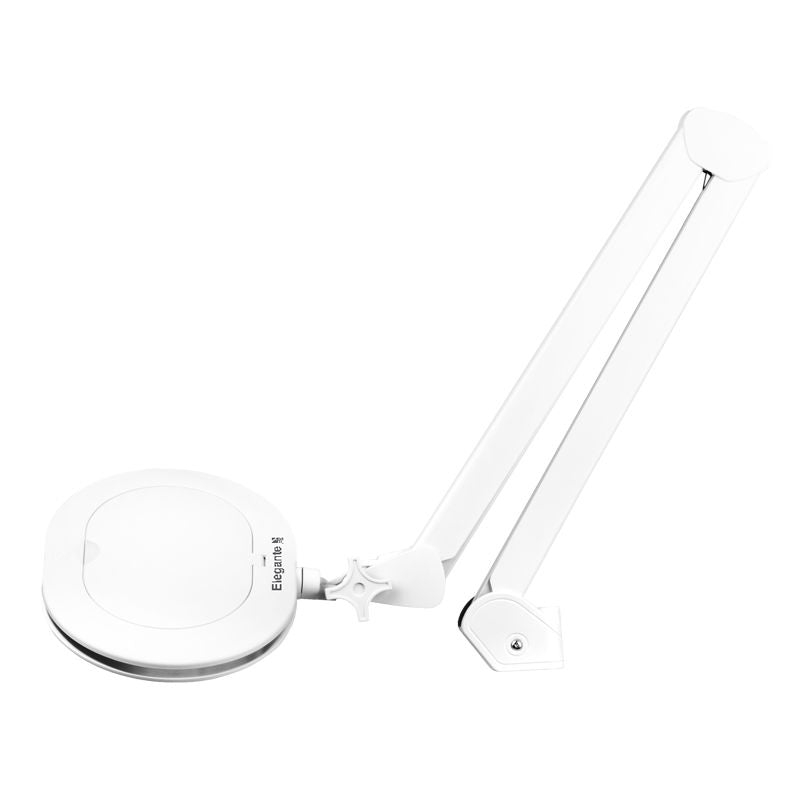 Lámpara Lupa LED 60 SMD 5D con Pie Intensidad Ajustable Elegante 6028 Blanca - imagen 3