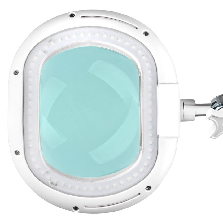 Lámpara Lupa LED 60 SMD 5D con Pie Intensidad Ajustable Elegante 6028 Blanca - imagen 4