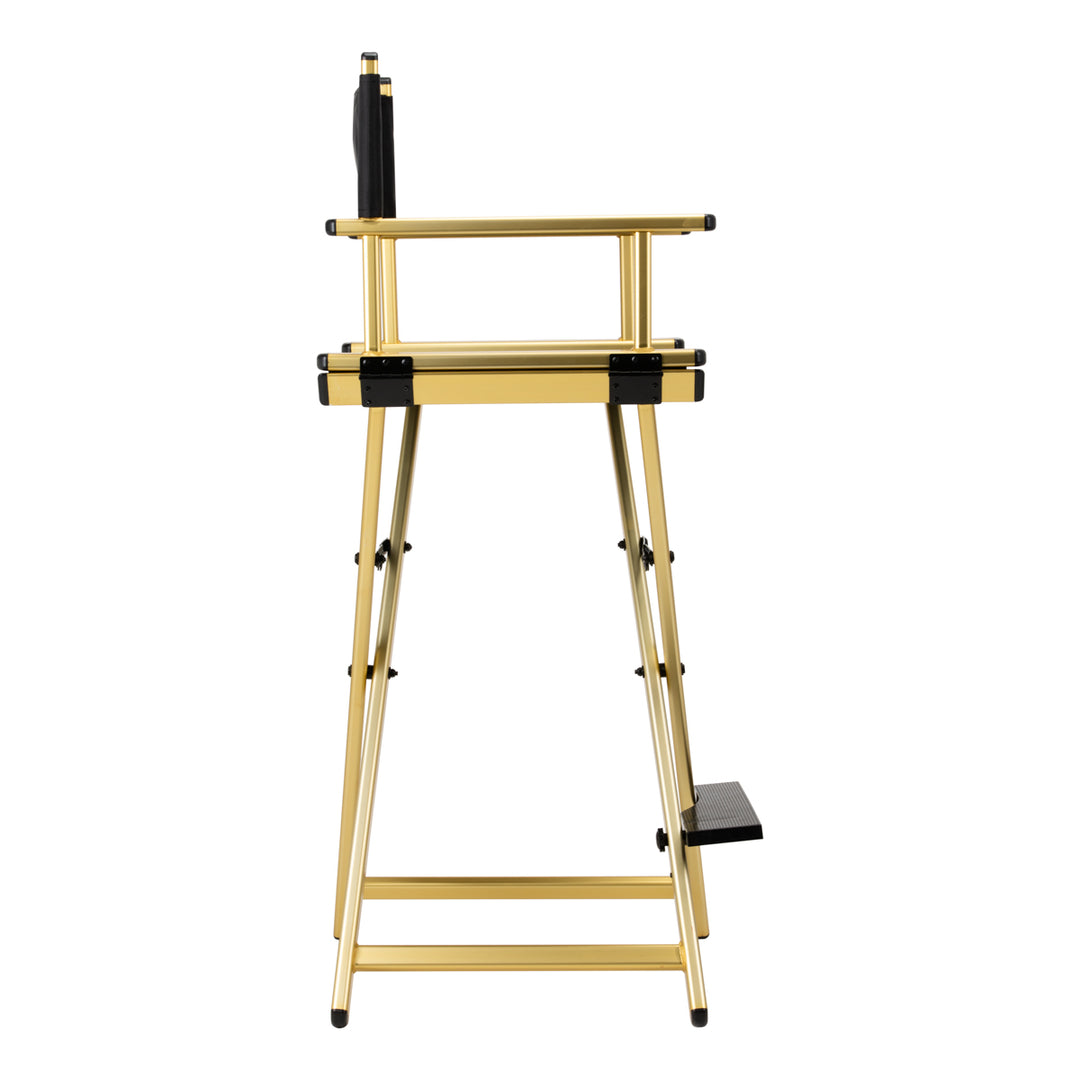 Silla de Maquillaje Plegable Aluminio Oro - imagen 3