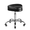 Taburete con Ruedas Gabbiano A450 Negro